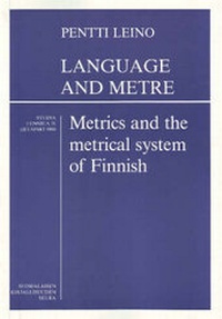 Abbildung von: Language and Metre - Suomalaisen kirjallisuuden seura