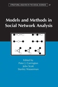 Cover: Models and Methods in Social Network Analysis - Cambridge University Press