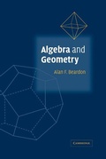 Cover: Algebra and Geometry - Cambridge University Press