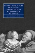 Cover: Sonnet Sequences and Social Distinction in Renaissance England - Cambridge University Press