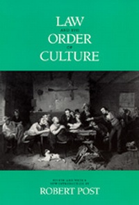 Enlarge image Cover: Law and the Order of Culture - University of California Press