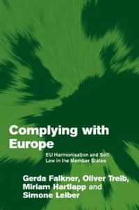 Enlarge image Cover: Complying with Europe - Cambridge University Press