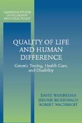 Cover: Quality of Life and Human Difference - Cambridge University Press