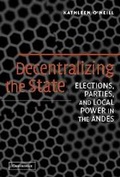 Cover: Decentralizing the State - Cambridge University Press