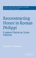Cover: Reconstructing Honor in Roman Philippi - Cambridge University Press