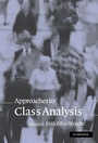 Cover: Approaches to Class Analysis - Cambridge University Press