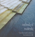 Cover: Continuity of Modernity: Fragments of Croatian Architecture from Modernism to 2010 - Arkitekst d.o.o.