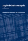 Cover: Applied Choice Analysis - Cambridge University Press