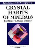 Cover: Crystal Habits of Minerals - Pensoft Publishers