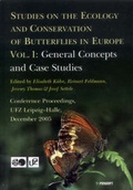 Cover: Studies on the Ecology and Conservation of Butterflies in Europe: General Concepts and Case Studies v. 1 - Pensoft Publishers
