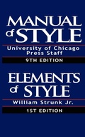 Cover: The Chicago Manual of Style & The Elements of Style, Special Edition - www.bnpublishing.com