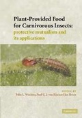 Cover: Plant-Provided Food for Carnivorous Insects - Cambridge University Press