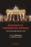 Cover: Governance in Contemporary Germany - Cambridge University Press