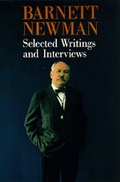 Cover: Barnett Newman - University of California Press
