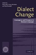 Cover: Dialect Change - Cambridge University Press