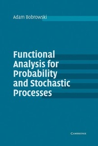 Enlarge image Cover: Functional Analysis for Probability and Stochastic Processes - Cambridge University Press