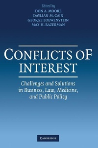 Enlarge image Cover: Conflicts of Interest - Cambridge University Press
