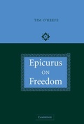 Cover: Epicurus on Freedom - Cambridge University Press