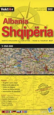 Abbildung von: Albania yellow map: 302 - Orama. Nakas Thomas