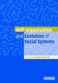Cover: Self-Organisation and Evolution of Biological and Social Systems - Cambridge University Press