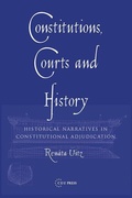 Cover: Constitutions, Courts, and History - Central European University Press