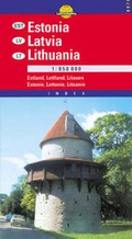 Cover: Estonia, Latvia and Lithuania - Cartographia Kft