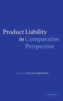 Cover: Product Liability in Comparative Perspective - Cambridge University Press