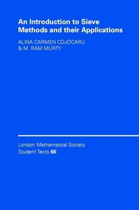 Abbildung von: An Introduction to Sieve Methods and Their Applications - Cambridge University Press