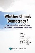 Cover: Whither China's Democracy - City University of Hong Kong Press