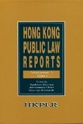 Cover: Hong Kong Public Law Reports V 1 - Hong Kong University Press