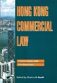 Enlarge image Cover: Hong Kong Commercial Law - Current Issues and Development - Hong Kong University Press
