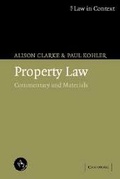 Cover: Property Law - Cambridge University Press