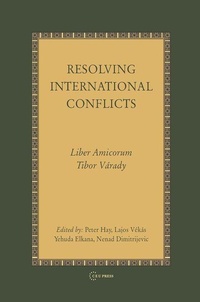 Enlarge image Cover: Resolving International Conflicts - Central European University Press