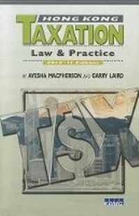 Abbildung von: Hong Kong Taxation - The Chinese University Press