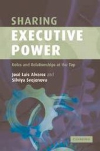 Enlarge image Cover: Sharing Executive Power - Cambridge University Press