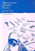 Cover: Responsa and Halakhic - Schechter Institute of Jewish Studies
