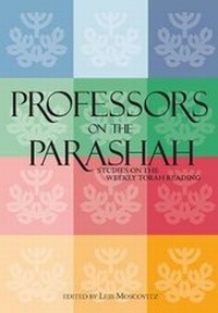Enlarge image Cover: Professors on the Parashah - Urim Publications