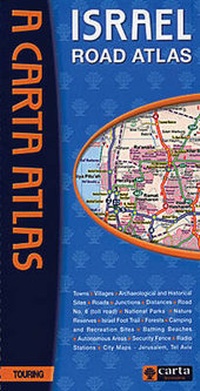 Abbildung von: Israel Road Atlas - Carta,The Israel Map & Publishing Company Ltd,Israel