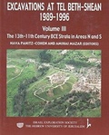 Cover: Excavations at the Tel Beth-Shean 1989-1996: 13th-11th Century BCE Strata in Areas N and S 3 - Israel Exploration Society,Israel