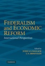 Cover: Federalism and Economic Reform - Cambridge University Press