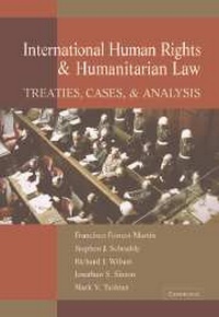 Enlarge image Cover: International Human Rights and Humanitarian Law - Cambridge University Press