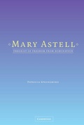 Cover: Mary Astell - Cambridge University Press
