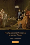 Cover: Free Speech and Democracy in Ancient Athens - Cambridge University Press