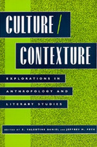 Enlarge image Cover: Culture/Contexture - University of California Press
