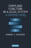 Cover: Form and Function in a Legal System - Cambridge University Press
