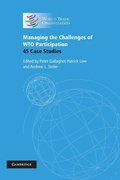 Cover: Managing the Challenges of WTO Participation - Cambridge University Press