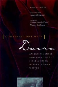 Enlarge image Cover: Conversations with Dvora - University of California Press