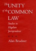 Cover: The Unity of the Common Law - University of California Press