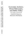 Cover: Economic Analysis, Moral Philosophy and Public Policy - Cambridge University Press