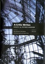 Cover: A Critic Writes - University of California Press